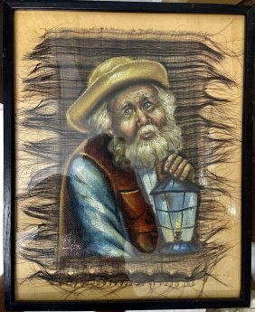 Oil painting  Signed Piedro