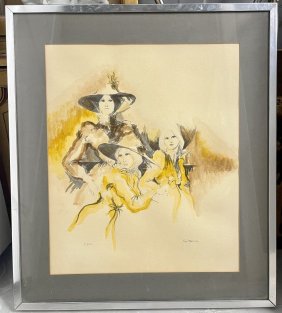 Antoine Blanchard (French, 1910-1988) Original Lithograph