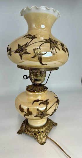 Vintage Glass table lamp