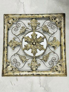 Vintage Iron Window Insert