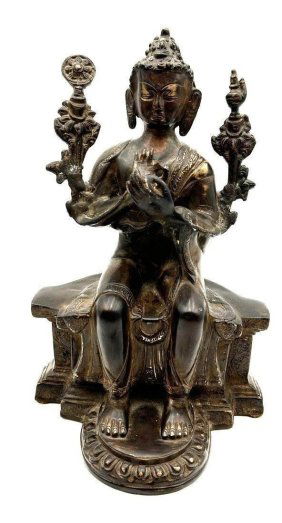 Large Bronze figurIne  NEPAL / Chinese