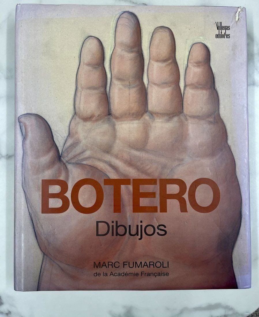 Botero Book signed by Botero with drawing (1 of 10)