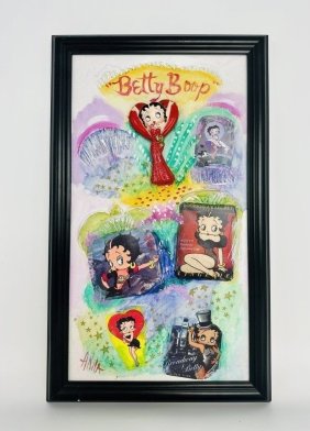 Betty Boop Hand Painted Animation
