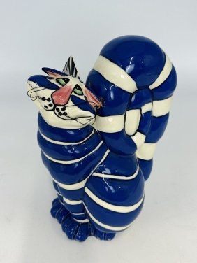 Casper the Cat Large Ceramic Figurine