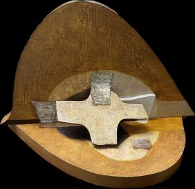 WOOD Corner Composition Ukranian Artists E. Gubanova I. Govornov signed 2007