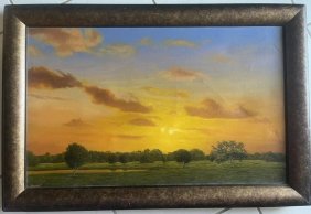 Boanerges Bueno Oil on Canvas Painting