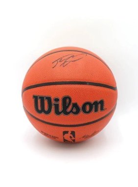 Shaquille O'Neal of the LA Lakers Signed Full Size Basketball