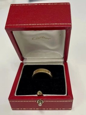 Cartier 18K Gold LOVE Ring in original Box Size 6.5