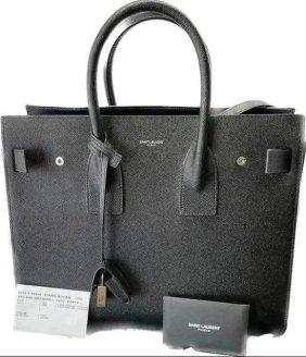 YSL Sac De Jour Leather Bag Made in Italy with Dust bag  care card  NEW