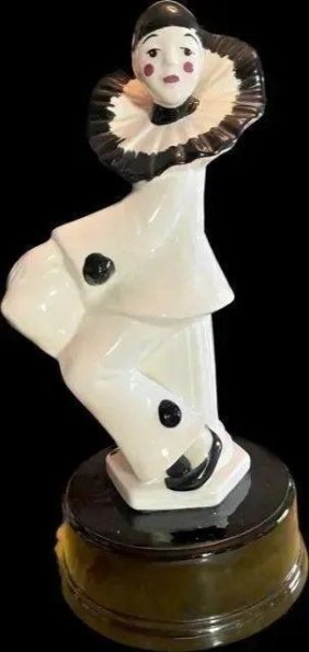 Sally Beck Pierrot Porcelain Large Figurine '80