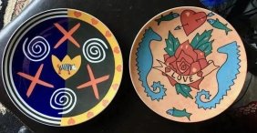 ROSENTHAL Germany 2 porcelain Wall plates