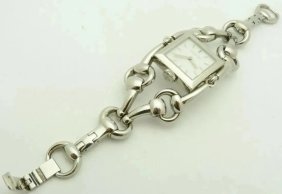 GUCCI Signoria 116.3 Stainless Steel White Dial Women's Quartz Wristwatch