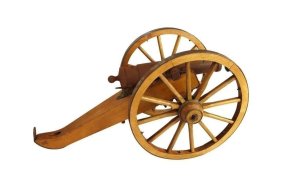 SPANISH BLACK POWDER MODEL CANNON