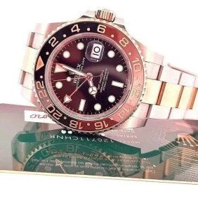 Rolex GMT-Master II ROOT BEER Steel Rose Gold 126711CHNR BOX AND  PAPERS 2020