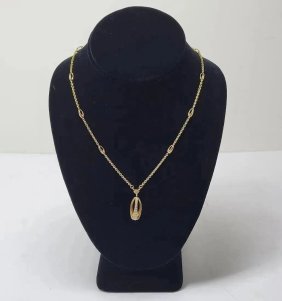 Deigner DiModolo DIMODLO 18k Yellow Gold Diamonds Necklace