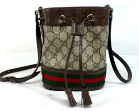Authentic Gucci Ophidia GG Mini Bucket Bag 550620 Supreme
