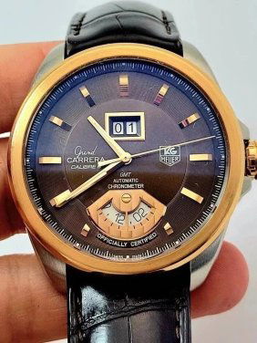 TAG HEUER GMT Men's WAV5153.FC6231 Grand Carrera