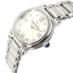 DAVID YURMAN WOMEN'S  WATCH 29mm DIAMOND MOTHER of PEARL  "T717-S"