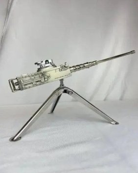 Vintage Browning Mashing Gun Lighter. Made in Japan |1970-1979