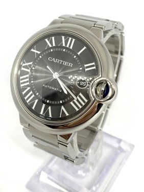 Cartier Ballon Bleu 42mm Automatic Black Dial Stainless Steel Watch