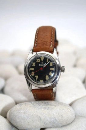Rolex 227425 Boys Size Bubbleback rare vintage California dial c. 1942-4