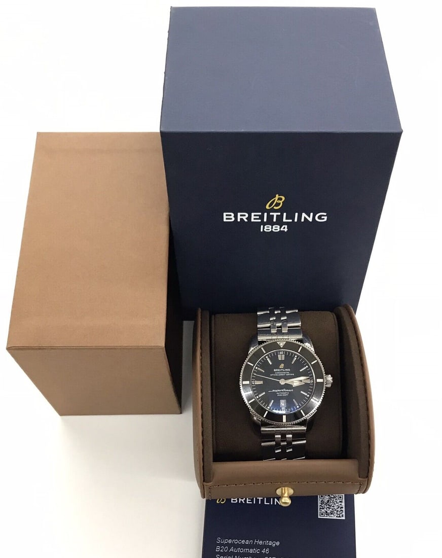 BREITLING Super Ocean Heritage II 46 AB2020 Date Automatic Men's watch (1 of 12)