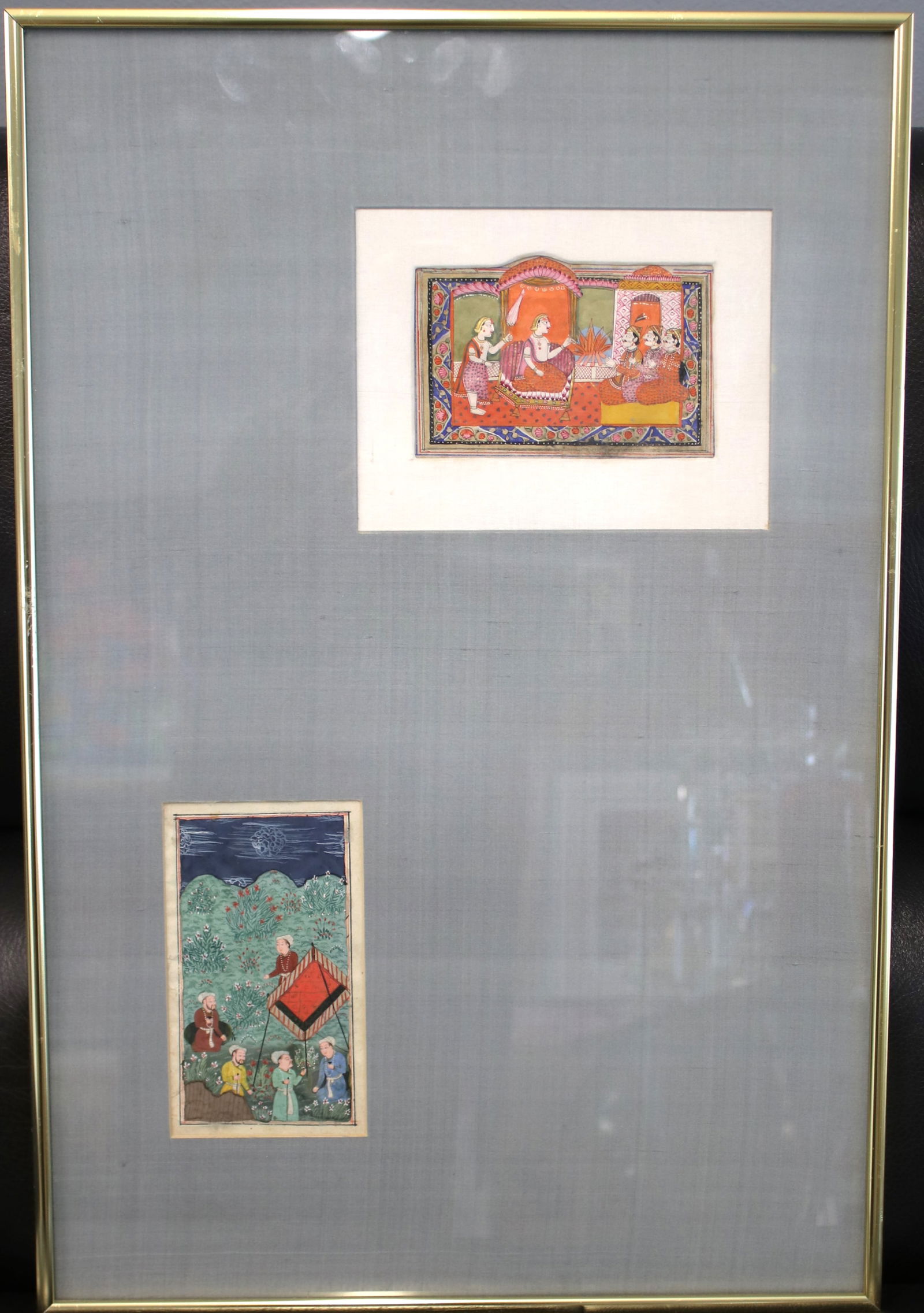 Hindu miniature and Ancient Middle Eastern Miniature- mid 19th century (1 of 5)