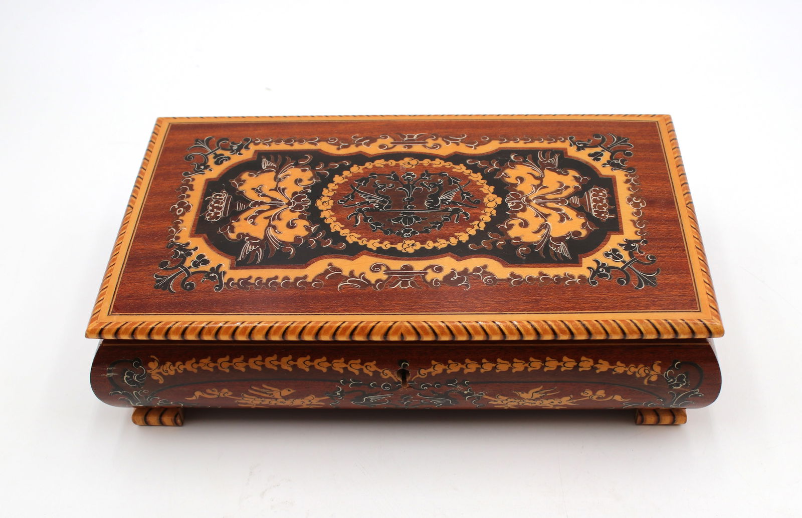 Early REUGE 36 note antique ムーヴメント 36 Note Classic Reuge Wooden Music Box - MusicBoxAttic.com