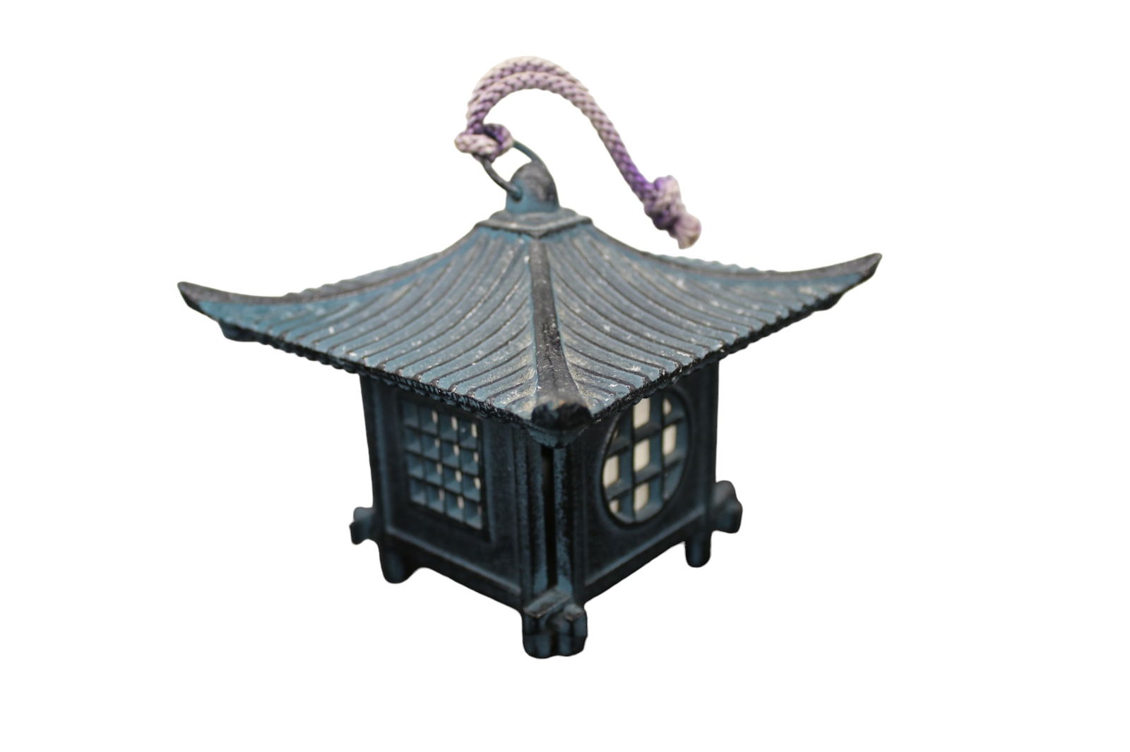 Furin,Japanese Wind Chime Nanbu Cast Iron Handcraft,Lantern (1 of 5)