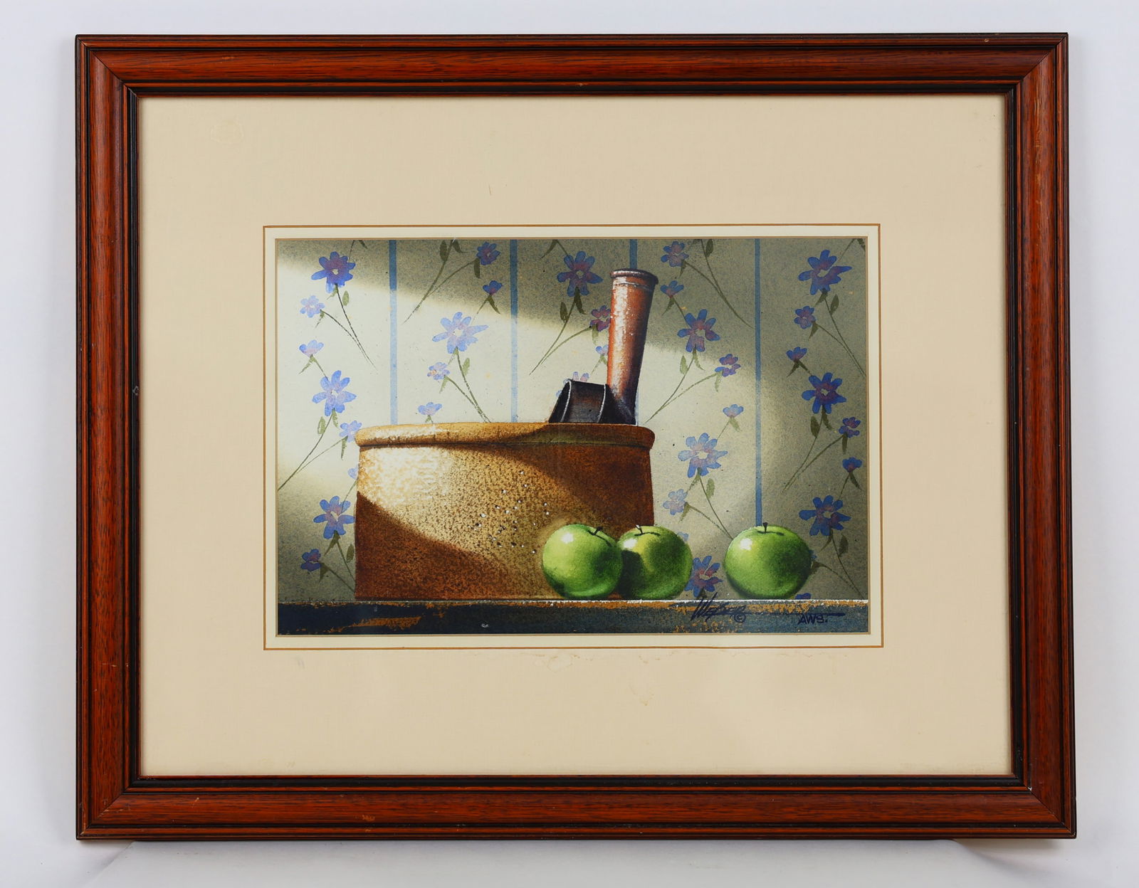 WATERCOLOR PAINTING "MORNING LIGHT 1987" ATTRIBUTED TO MICHAEL J. WEBER (1941-2019) (1 of 4)