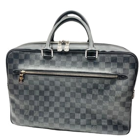 LOUIS VUITTON DAMIER GRAPHITE PORTE DOCUMENTS BUSINESS PM BLACK BAG