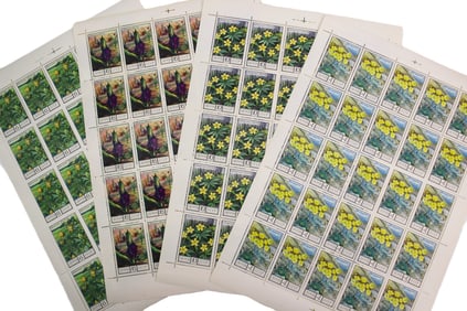 VINTAGE POSTAGE STAMPS COLLECTION OF 15
