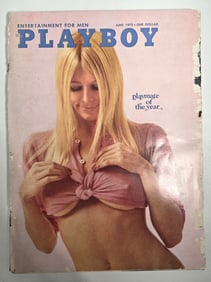 1972 PLAYBOY MAGAZINE EDITION (1 OUT OF 12)