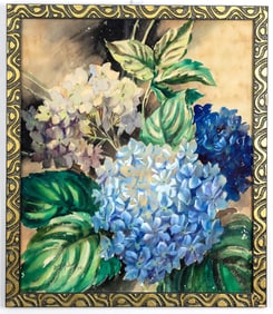 WATERCOLOR ON ILLUSTRATION BORD PAINTING ATTRIBUTED TO LOIS MAILOU JONES (AMERICAN 1905-1998)