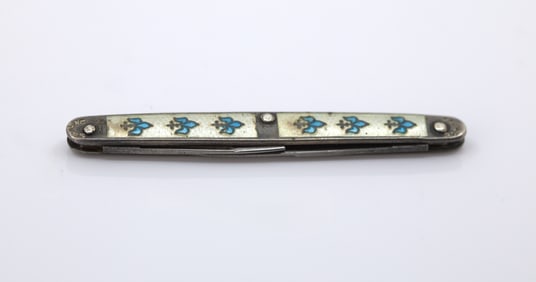 BOKER 1906 CUTLERY GERMAN POCKET KNIFE STERLING SILVER