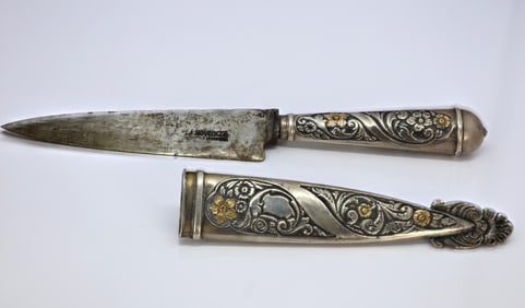 LA MOVEDIZA INDUSTRIA ARGENTINA SILVER KNIFE