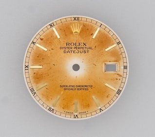 ROLEX AUTHENTIC DIAL FOR GOLD DATEJUST REF: 16018