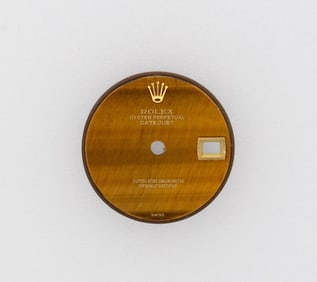 ROLEX AUTHENTIC STONE DIAL TIGER EYE FOR LADY PRESIDENT 69178