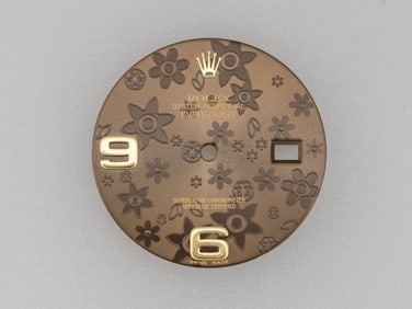 ROLEX AUTHENTIC DIAL FOR DATEJUST STEEL & GOLD