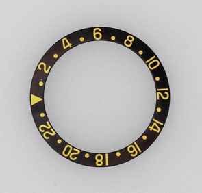 ROLEX OLD STOCK TWO-TONE INSERT. REF: GMT 1675