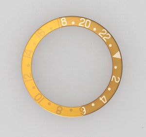 ROLEX INSERT FOR GMT GOLD REF: 1675
