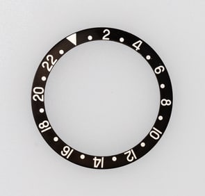 ROLEX INSERT FOR GMT STAINLESS STEEL REF: 16710