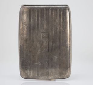 ELM STERLING SILVER CIGARETTE CASE