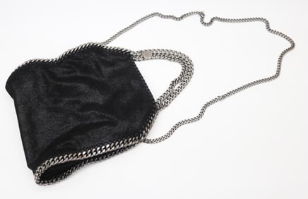 STELLA MCCARTNEY FALABELLA SHAGGY DEER FAUX LEATHER FOLDOVER TOTE