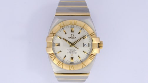 OMEGA WATCH CONSTELLATION DOUBLE EAGLE PERPETUAL