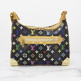 LOUIS VUITTON BOULOGNE BAG TAKASHI MURAKAMI MONOGRAM  MULTICOLOR