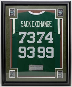FRAMED FOOTBALL MEMORABILIA
