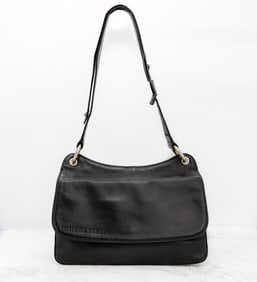 BOTTEGA VENETA BLACK SHOULDER BAG