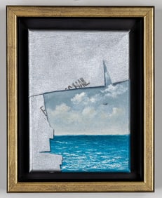 HERNAN MIRANDA OIL ON CANVAS PAINTING