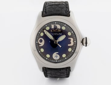 CORUM BUBBLE 163.150.20 44MM BLACK DIAL WATCH